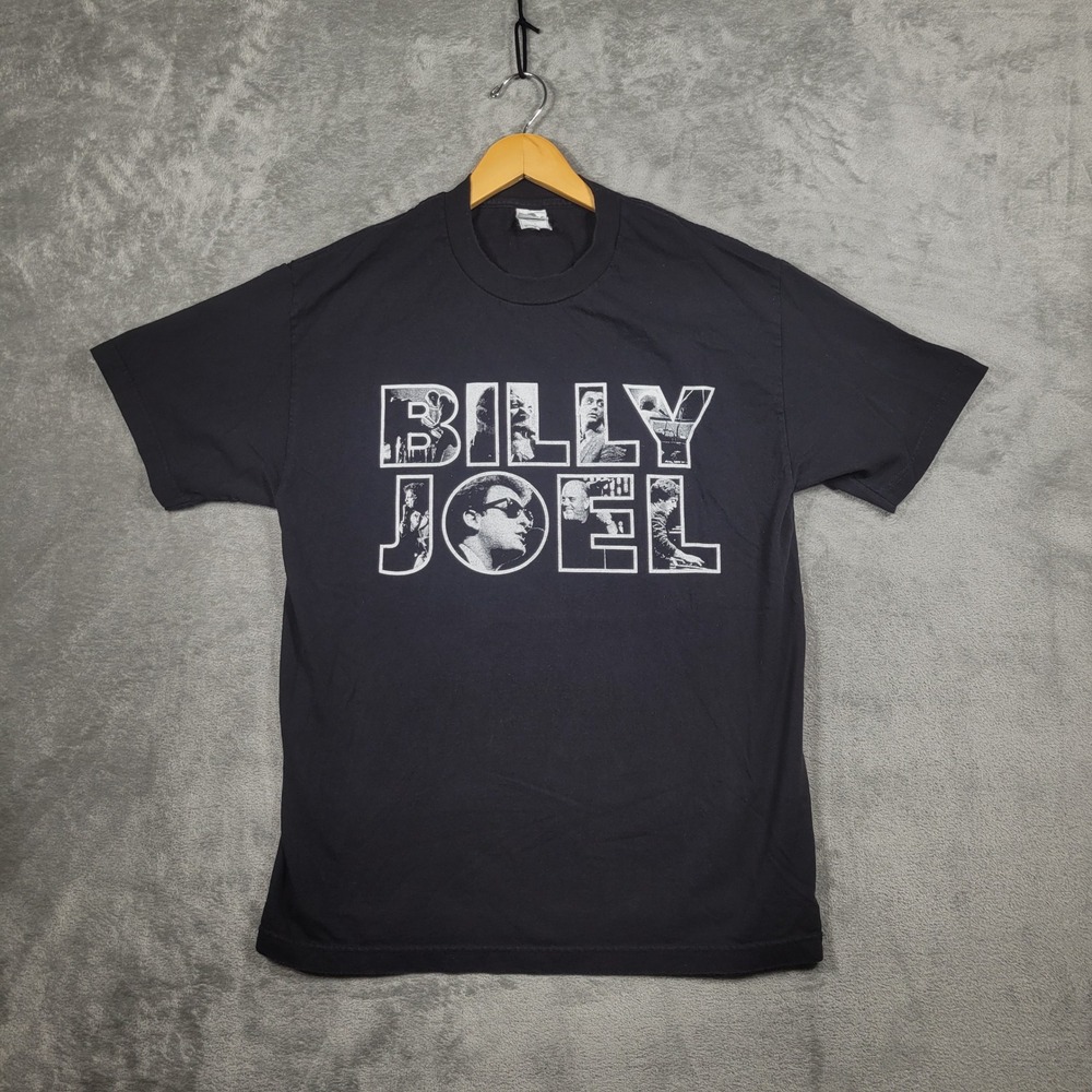 Billy Joel In Concert 2014 Graphic Tour Tee Mens Large Cotton Alstyle T-Shirt